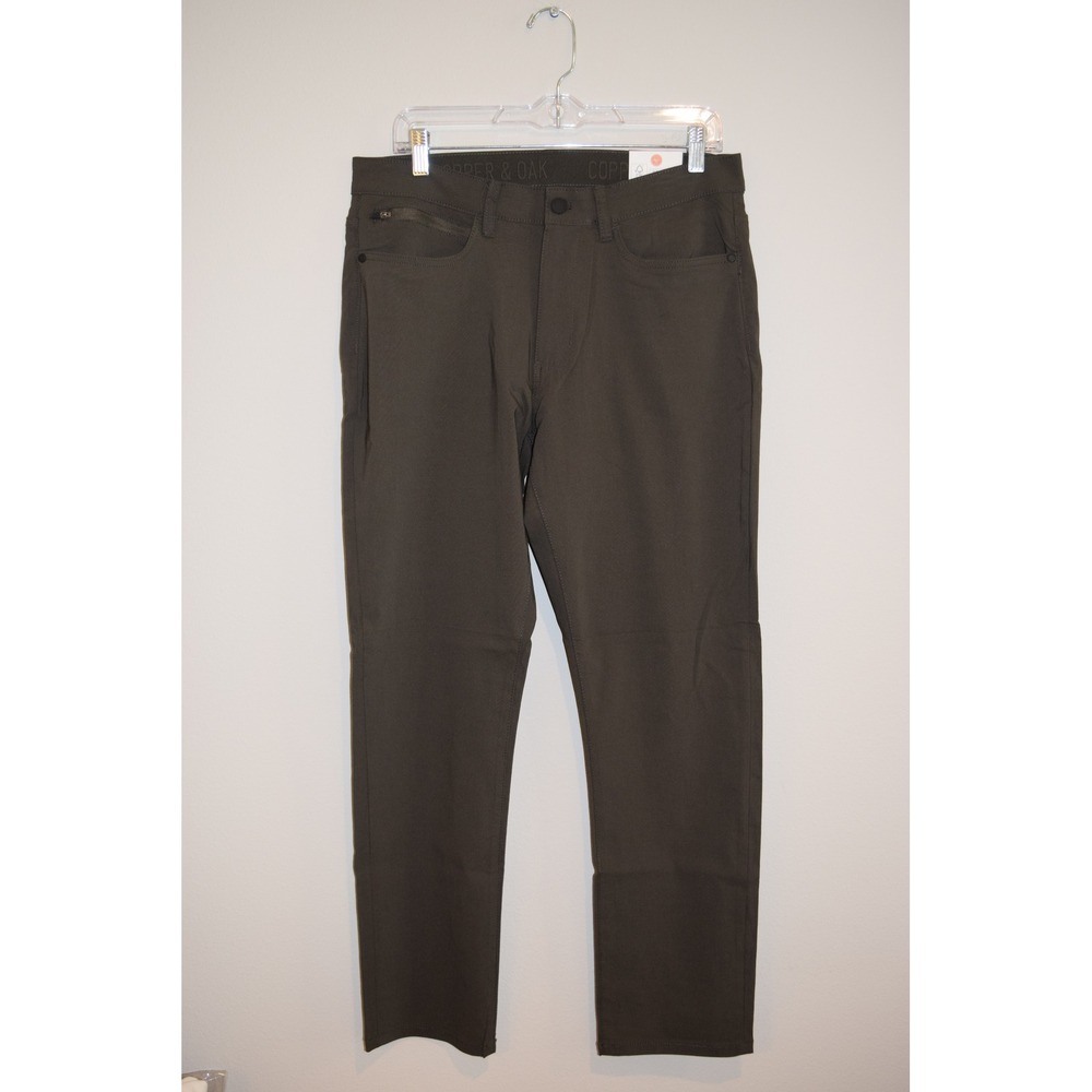 Copper &‎ Oak Momentum Supply Co. Mens Olive Green Pants 32x30 NWT